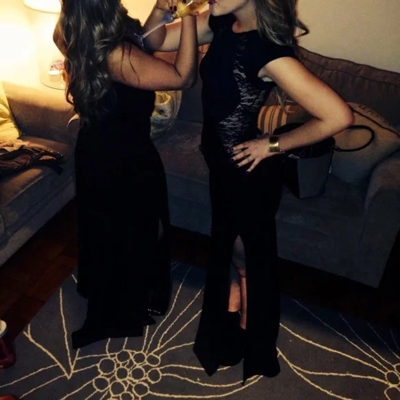 Glamorous!! TFNC lace maxi/gown. New Year’s Eve, prom, gala and more !!! - Picture 3 of 15